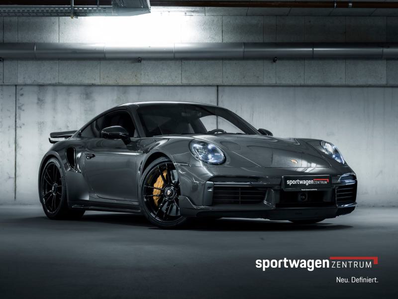 PORSCHE  911 Turbo S Sonderfarbe Burmester Carbondach,